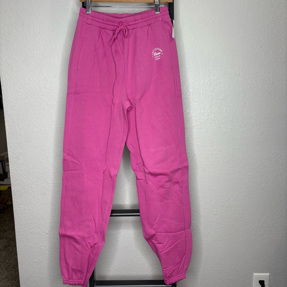 Old Navy Extra High-Waisted SoComfy Sweatpants Lotus Flower Small Tall NWT